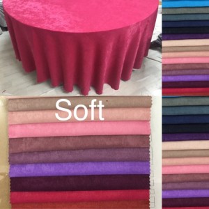 düğün salon masa örtüsü soft kadife dokulu kumaş