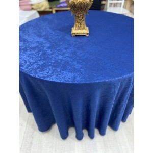 Soft Düğün Masa Örtüsü Parlament Mavi