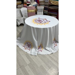 Dijital Düğün masa örtüleri