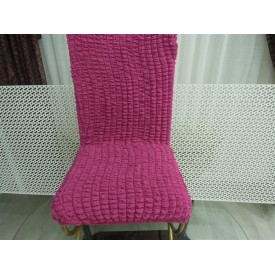 Bürümcük Sandalye Kılıfı Fuşya Pembe