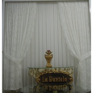 Kanat Fon Perde Damask desen