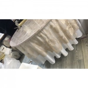 Pvc şeffaf Naylon Düğün masa örtüsü lastikli